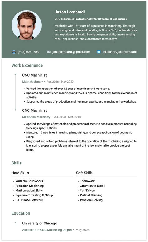 cnc machine operator job description resume|cnc machinist resume summary.